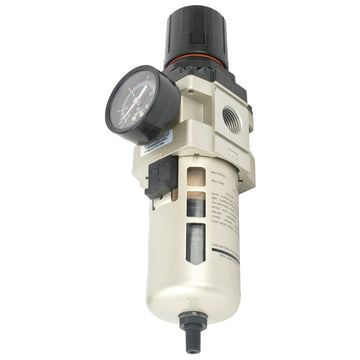 Image of an AirCraft Filter / Regulator 1/2' In Line With Auto Drain