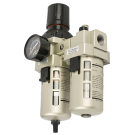 Image of an AirCraft Filter / Regulator / Lubricator 1/2' With Auto Drain (Hec4010-04D)