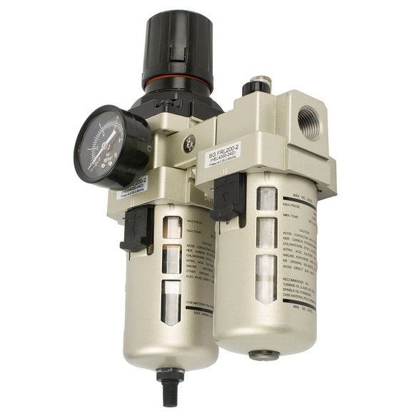 Image of an AirCraft Filter / Regulator / Lubricator 1/2' With Auto Drain (Hec4010-04D)