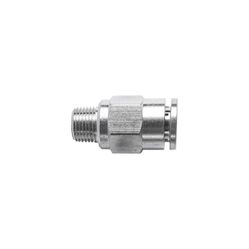 Image of an AirCraft Metal PU Fitting Straight 8mmX 1/8' M
