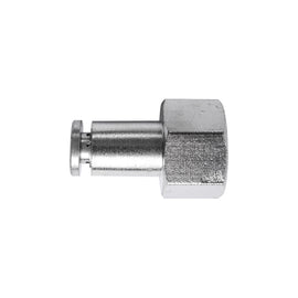 Image of an AirCraft Metal PU Fitting Straight 4mm1/8' F