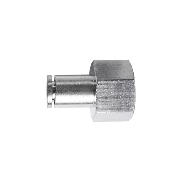 Image of an AirCraft Metal PU Fitting Straight 6mm3/8' F