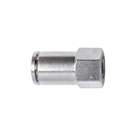 Image of an AirCraft Metal PU Fitting Straight 10mm1/8' F