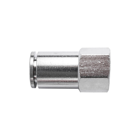 Image of an AirCraft Metal PU Fitting Straight 10mm1/4' F