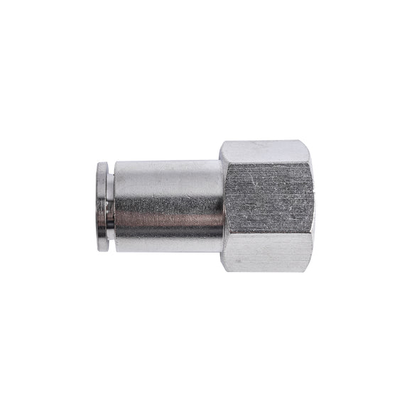 Image of an AirCraft Metal PU Fitting Straight 10mm3/8' F