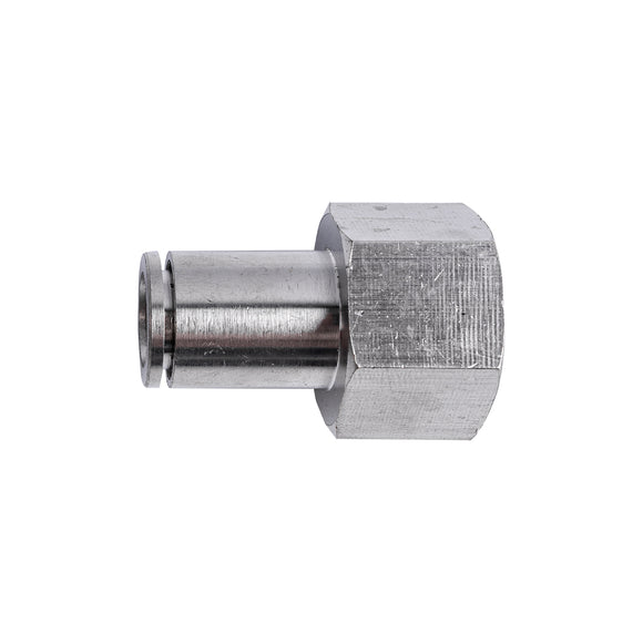 Image of an AirCraft Metal PU Fitting Straight 10mm1/2' F