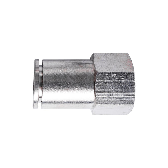 Image of an AirCraft Metal PU Fitting Straight 12mm3/8' F