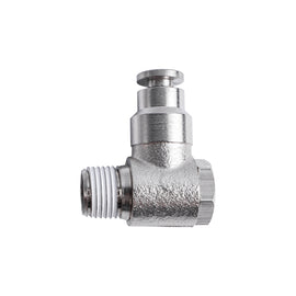 Image of an AirCraft Metal Swivel Elbow 4mmX 1/8' M