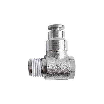 Image of an AirCraft Metal Swivel Elbow 4mmX 1/8' M