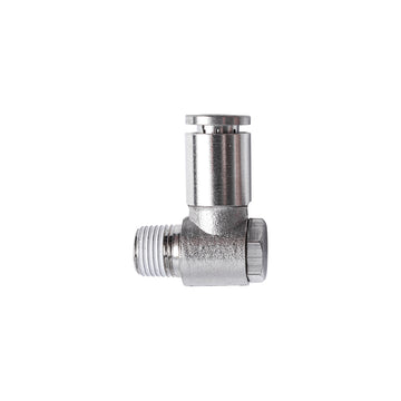 Image of an AirCraft Metal Swivel Elbow 6mmX 1/8' M