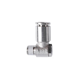 Image of an AirCraft Metal Swivel Elbow 8mmX 1/8' M