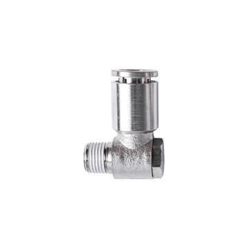 Image of an AirCraft Metal Swivel Elbow 8mmX 1/8' M