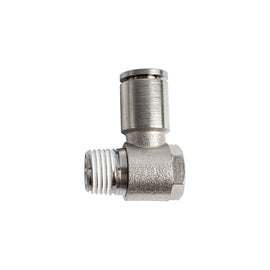 Image of an AirCraft Metal Swivel Elbow 8mmX 1/4' M