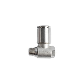 Image of an AirCraft Metal Swivel Elbow 10mmX 1/8' M