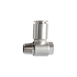 Image of an AirCraft Metal Swivel Elbow 10mmX 1/4' M