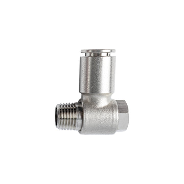 Image of an AirCraft Metal Swivel Elbow 10mmX 1/4' M
