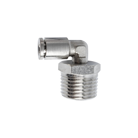 Image of an AirCraft Metal PU Fitting Elbow 6mm1/2' M