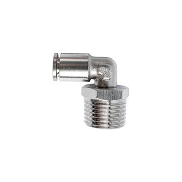 Image of an AirCraft Metal PU Fitting Elbow 8mm1/2' M