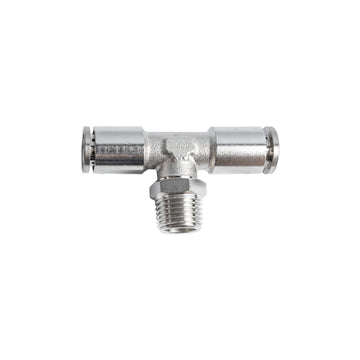Image of an AirCraft Metal PU Fitting T-Joint 8mm1/4' M