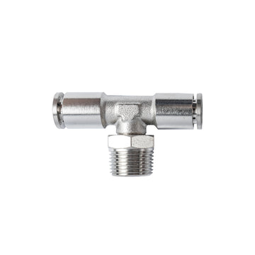 Image of an AirCraft Metal PU Fitting T-Joint 8mm3/8' M