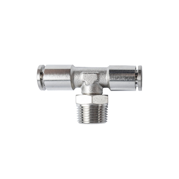 Image of an AirCraft Metal PU Fitting T-Joint 8mm3/8' M