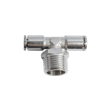 Image of an AirCraft Metal PU Fitting T-Joint 8mm1/2' M