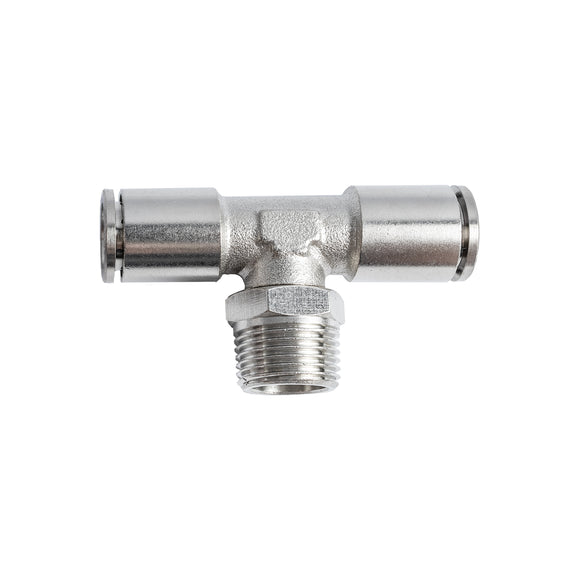 Image of an AirCraft Metal PU Fitting T-Joint 10mm3/8' M