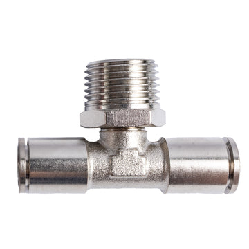 Image of an AirCraft Metal PU Fitting T-Joint 10mm1/2' M