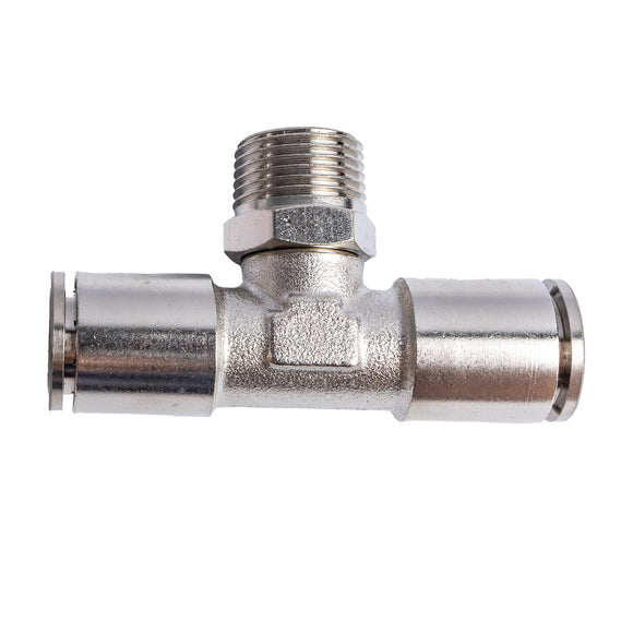 Image of an AirCraft Metal PU Fitting T-Joint 12mm3/8' M