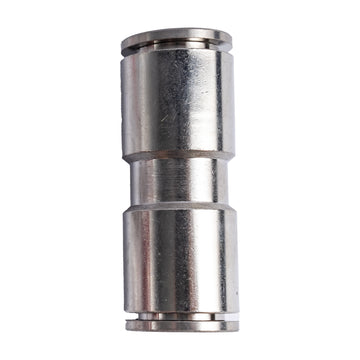 Image of an AirCraft Metal PU Fitting Straight 12mm