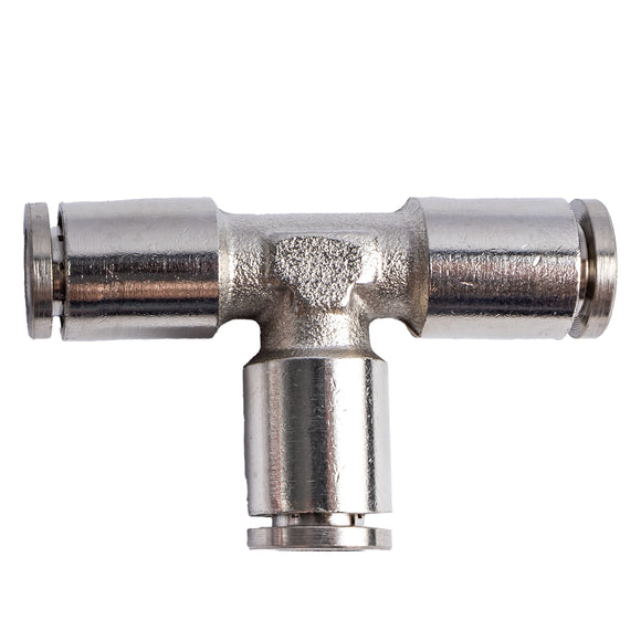 Image of an AirCraft Metal PU Fitting T-Joint 6mm
