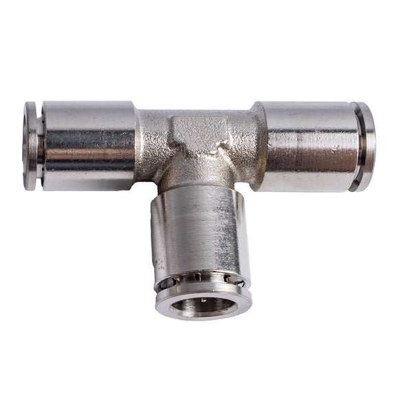 Image of an AirCraft Metal PU Fitting T-Joint 10mm