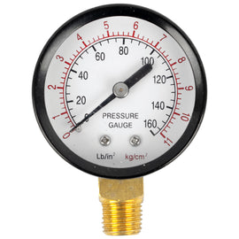 Image of an AirCraft Air Gauge 160Psi/11Bar 1/4'M for SG Ppx1 10L Paint Pot