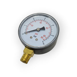 Image of an AirCraft Air Gauge 85Psi/6Bar 1/4M Bot. Fit for SG PP Paint Pots