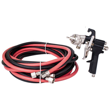Image of an AirCraft Spray Gun And 7.5M Hose for Paint Pots No Cup PQ2 2.2mm