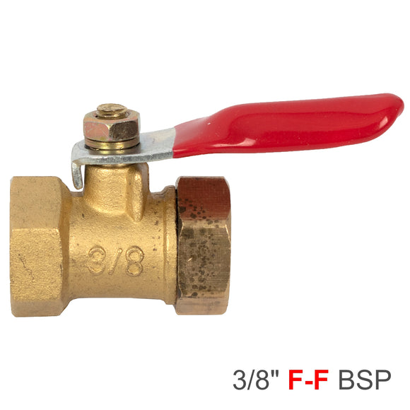 Image of an AirCraft Ball Valve 3/8' Ff