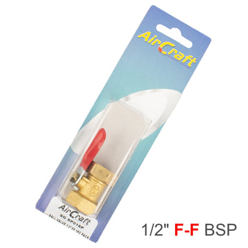 Image of an AirCraft Ball Valve 1/2' Ff 1Pc Pack