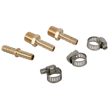 Image of an AirCraft Hose Repair Kit 8mmWith Double Union And Hose Clips