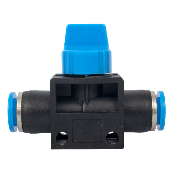 Image of an AirCraft PU Hose Fitting Valve 8mm-8mm