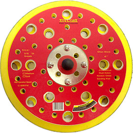 Image of a Tork Craft DA Sander Pad 52 Holes 5 16 - 24unf 150mm 6'