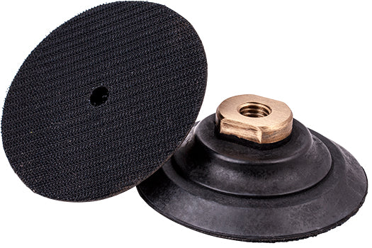 Image of a Tork Craft Backing Pad 100mm X M14 For Stone  Polishing