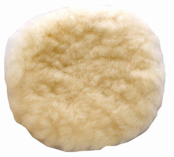 Image of a Tork Craft  Polishing Bonnet Wool Hook And Loop 125mm 5'