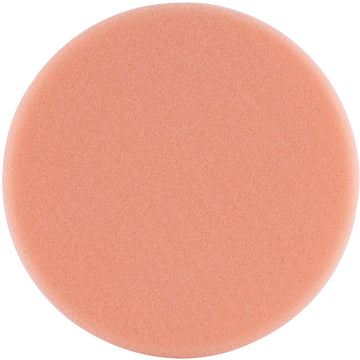 Image of a Tork Craft Foam Pad Hook And Loop Orange Sponge 150mm 6' Light Compounding