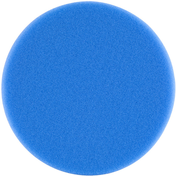 Image of a Tork Craft Foam Pad Hook And Loop Blue Sponge 150mm 6' Heavy  Polishing