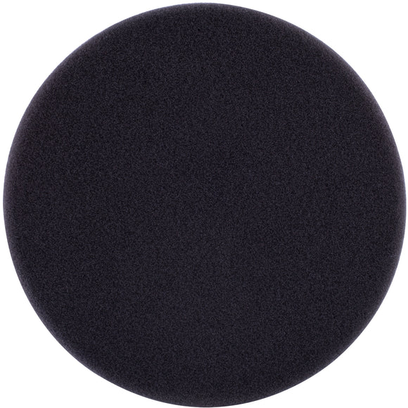 Image of a Tork Craft Foam Pad Hook And Loop Black Sponge 150mm 6' Finishing