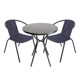 image of Seagull 3 Piece Polymer Bistro Set