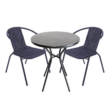 image of Seagull 3 Piece Polymer Bistro Set