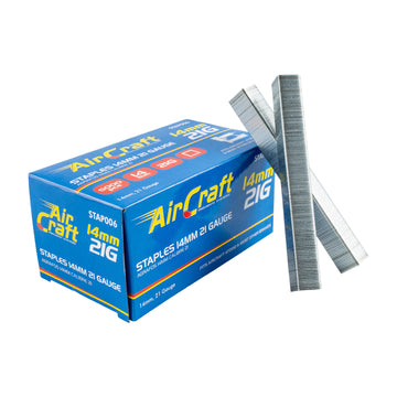 Image of an AirCraft Staples 14mm21 Gauge 5000 Per Box