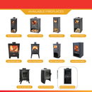 Image of a ECONOFIRE Sheffield Closed Combustion Fireplace 2