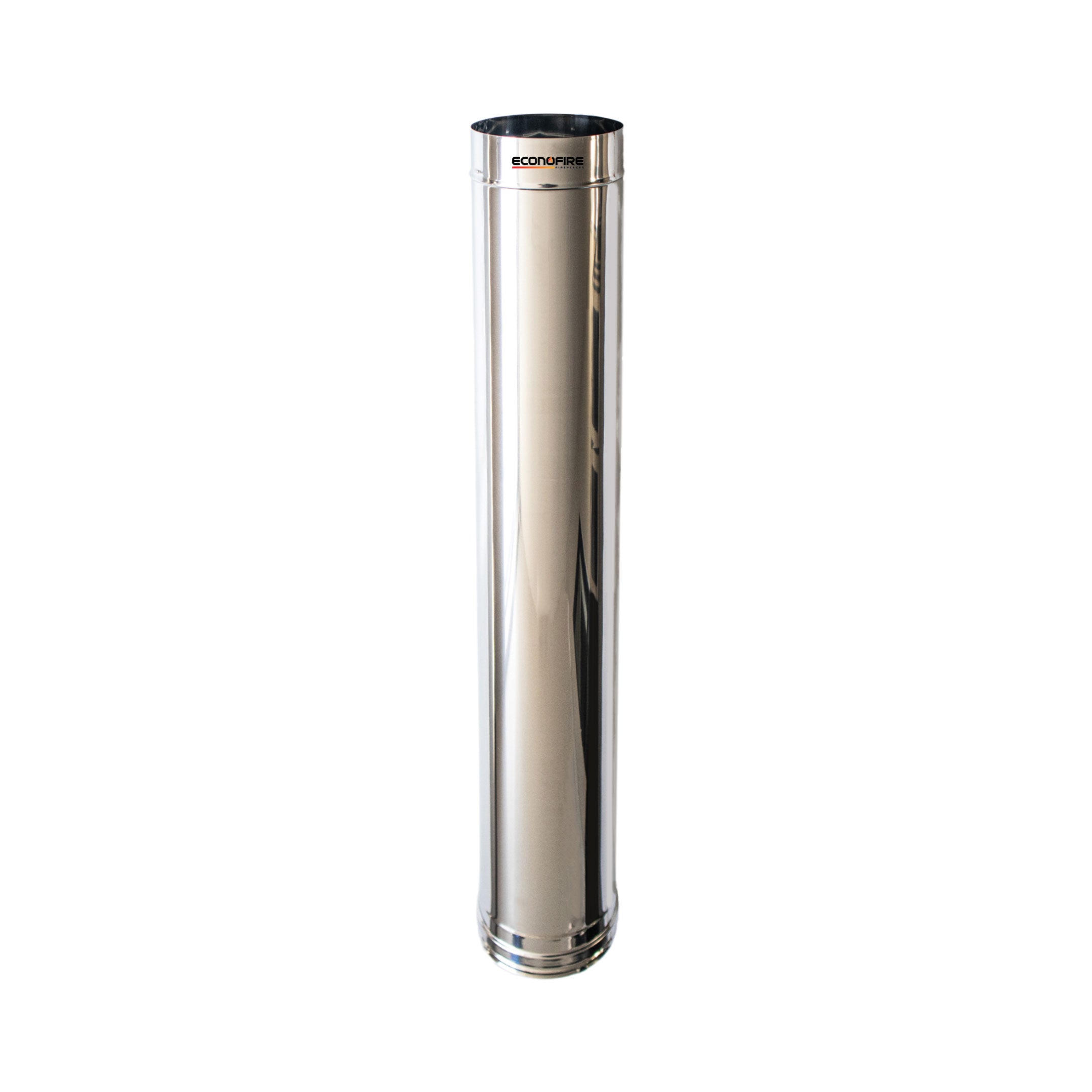 Image of a ECONOFIRE 130MM Single Skin Flue Pipe 1M 1